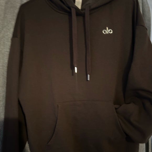 ALO Yoga Sweaters - ALO Yoga espresso Hoodie